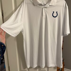 Fanatics Indianapolis Colts White Polo Shirt